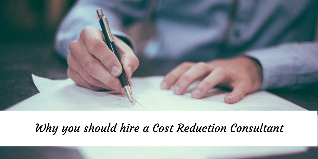 Why hire a cost reduction consultant